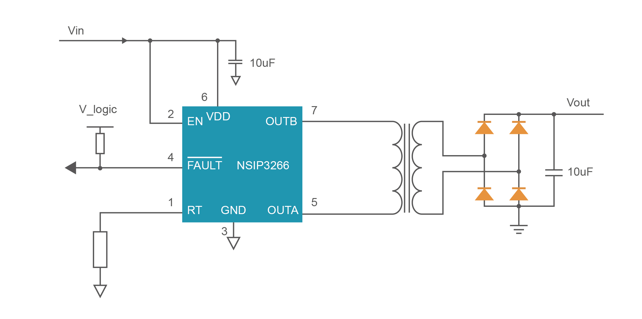 采用NSIP3266進行設計的典型隔離驅動供電電路.jpg